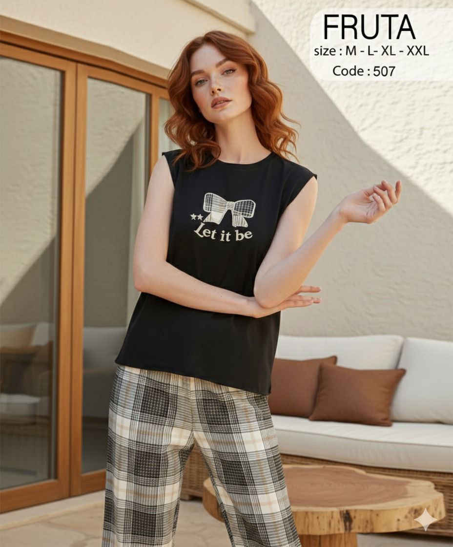 Summer women pajama fruta 507