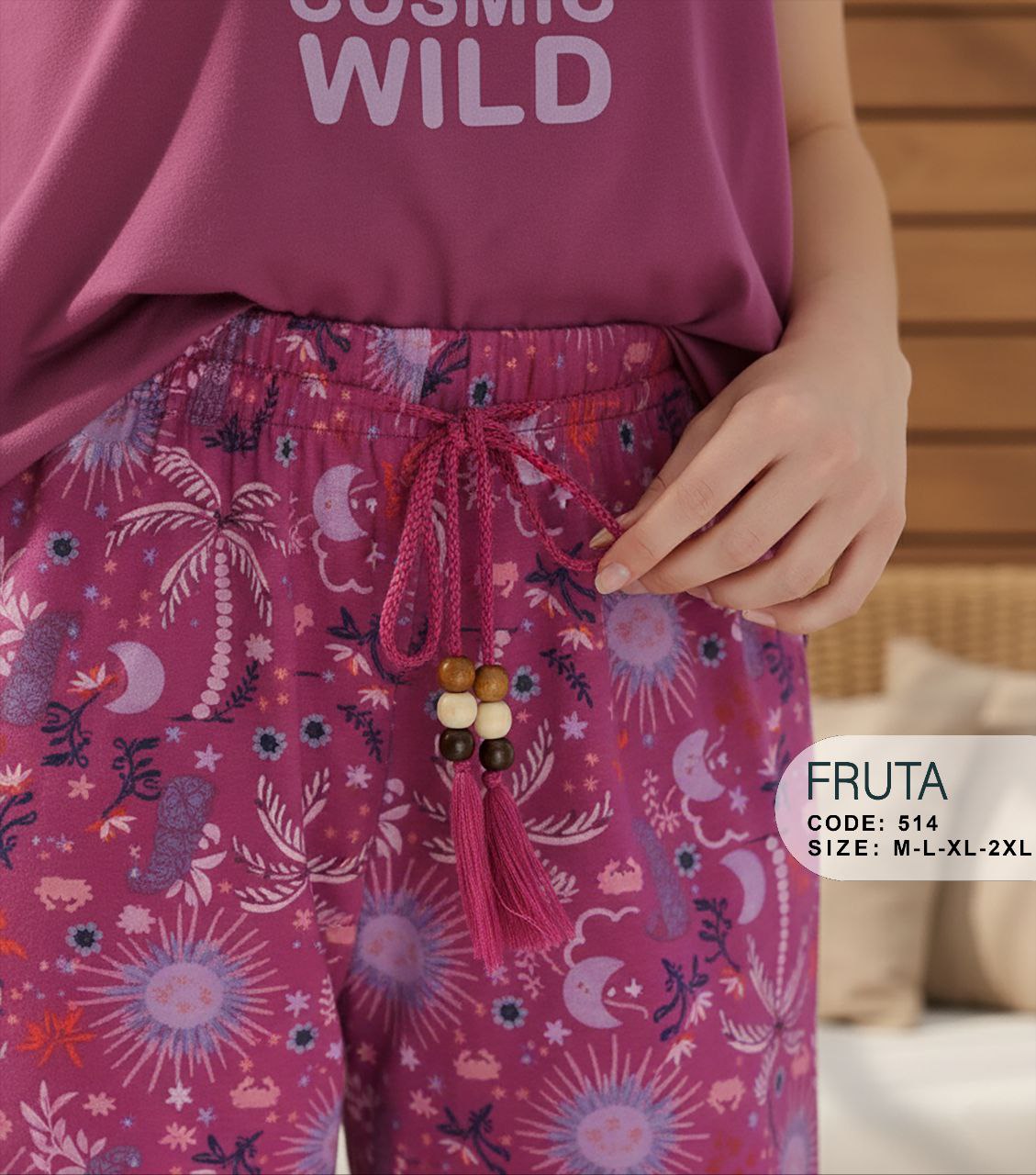 Summer women pajama fruta 514