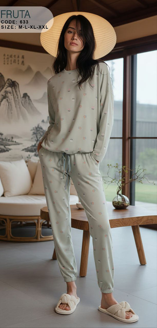 Summer women pajama fruta pant 633-933