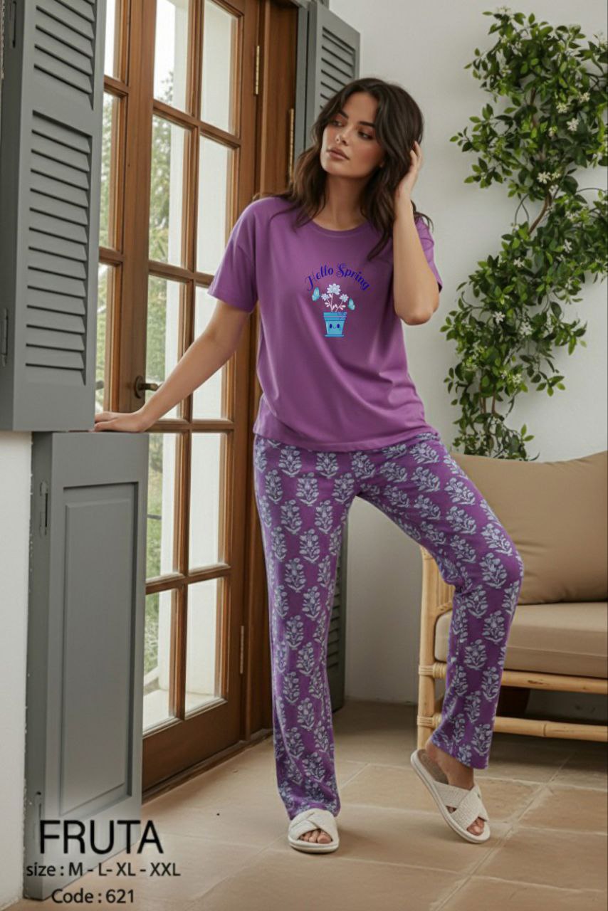 Summer women pajama fruta pant 621