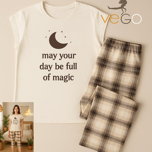 Summer women pajama smile permoda