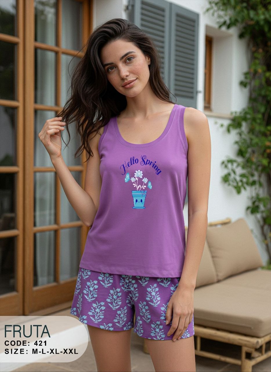 Summer women pajama fruta 421