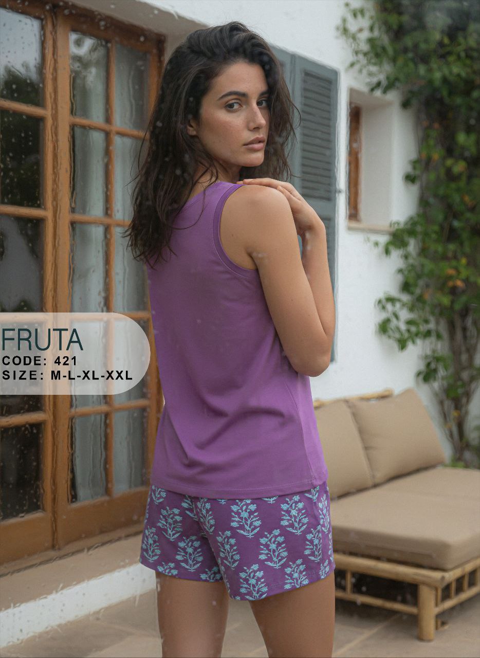 Summer women pajama fruta 421