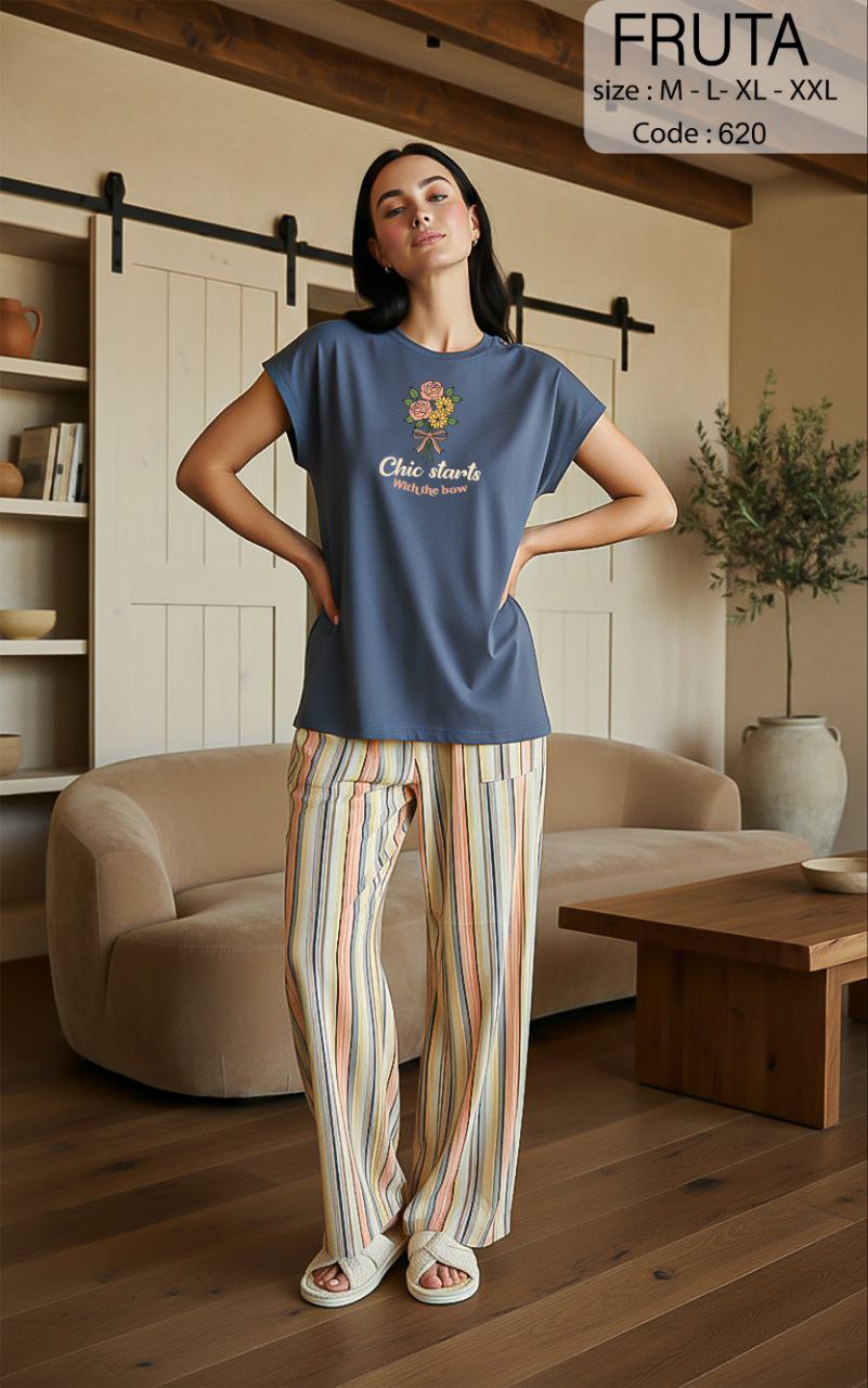 Summer women pajama fruta pant 620-920