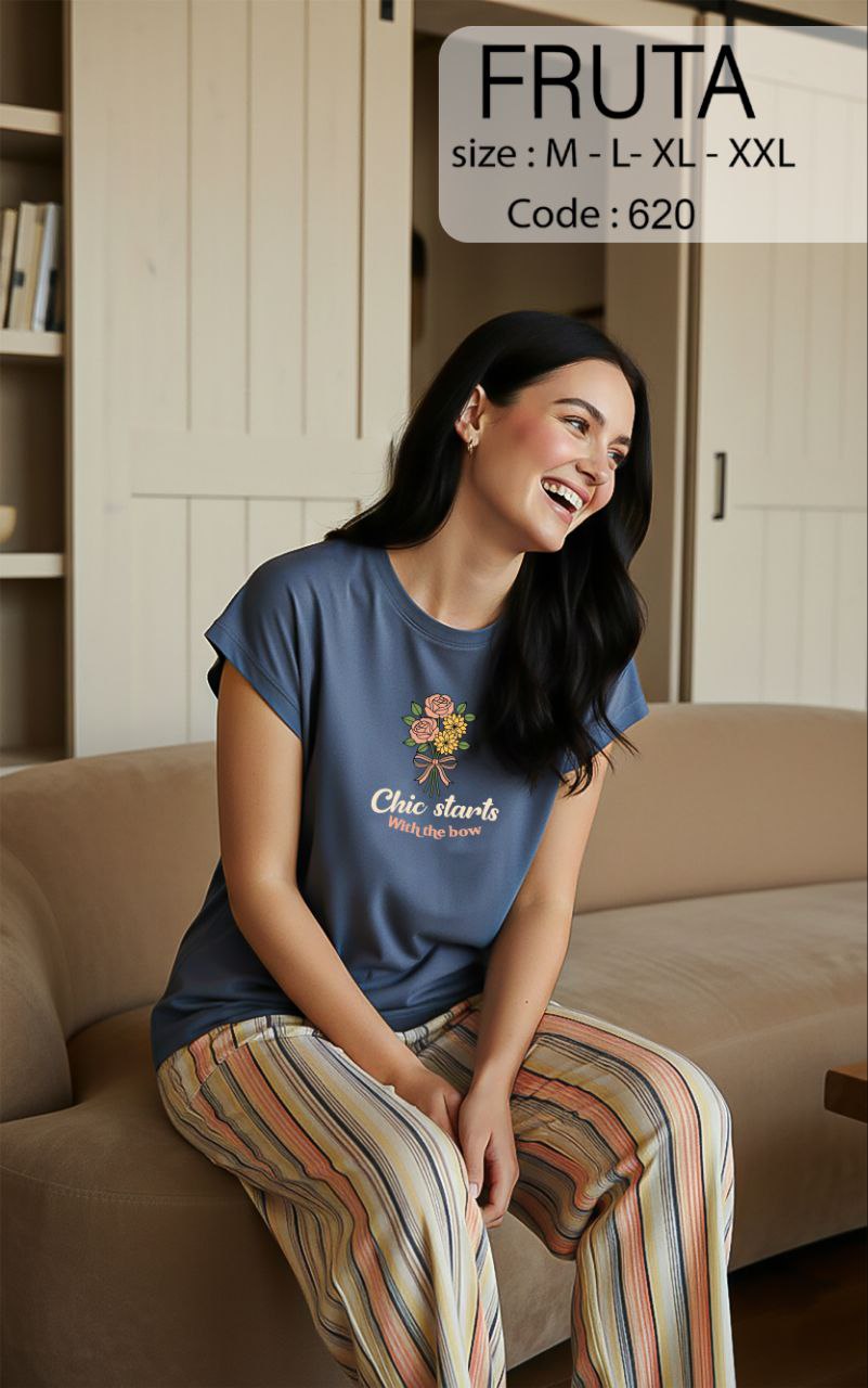 Summer women pajama fruta pant 620-920