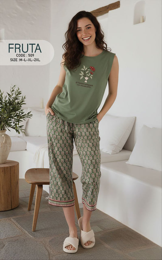 Summer women pajama fruta 509