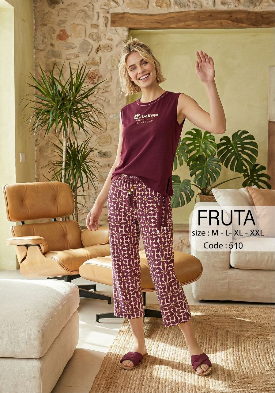 Summer women pajama fruta 510