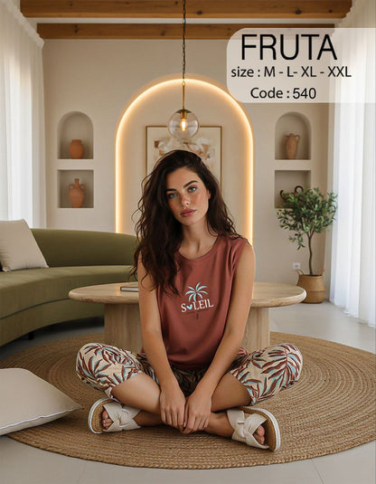 Summer women pajama fruta 540