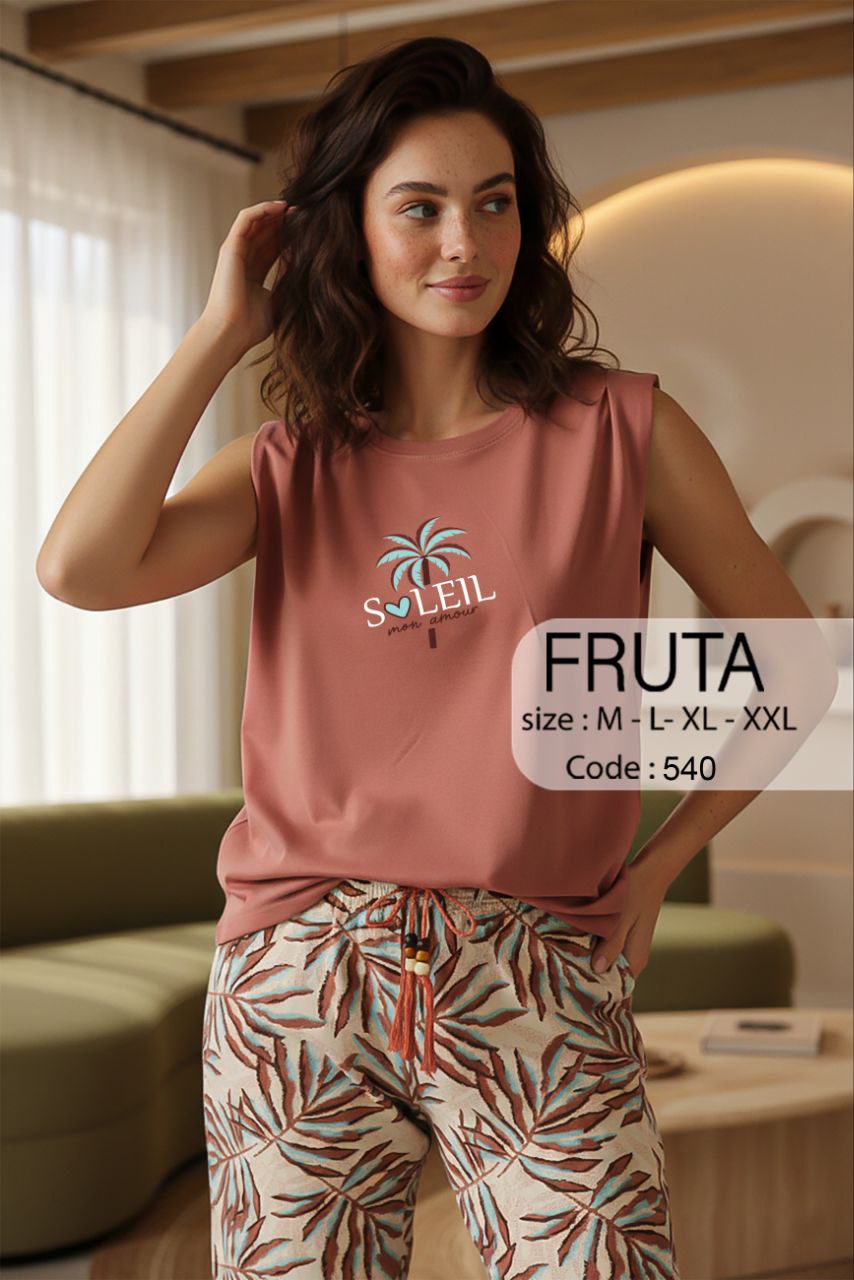 Summer women pajama fruta 540
