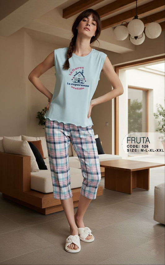 Summer women pajama fruta 526
