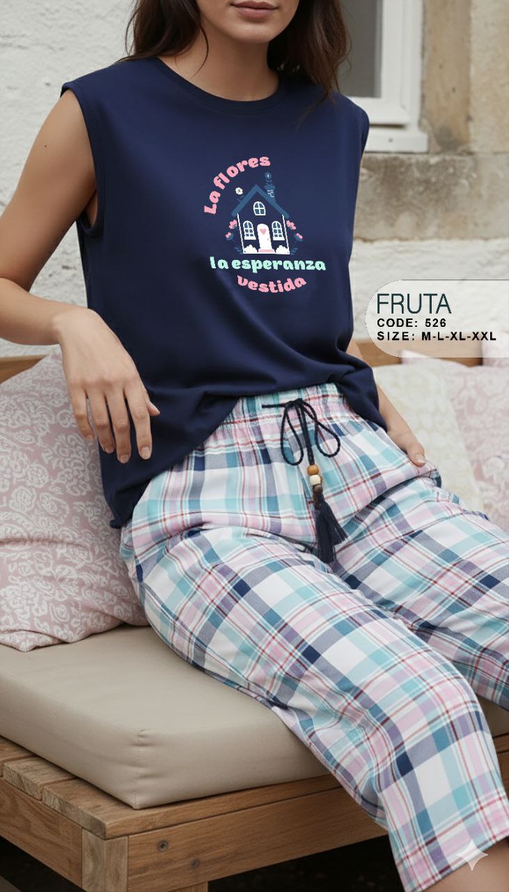 Summer women pajama fruta 526