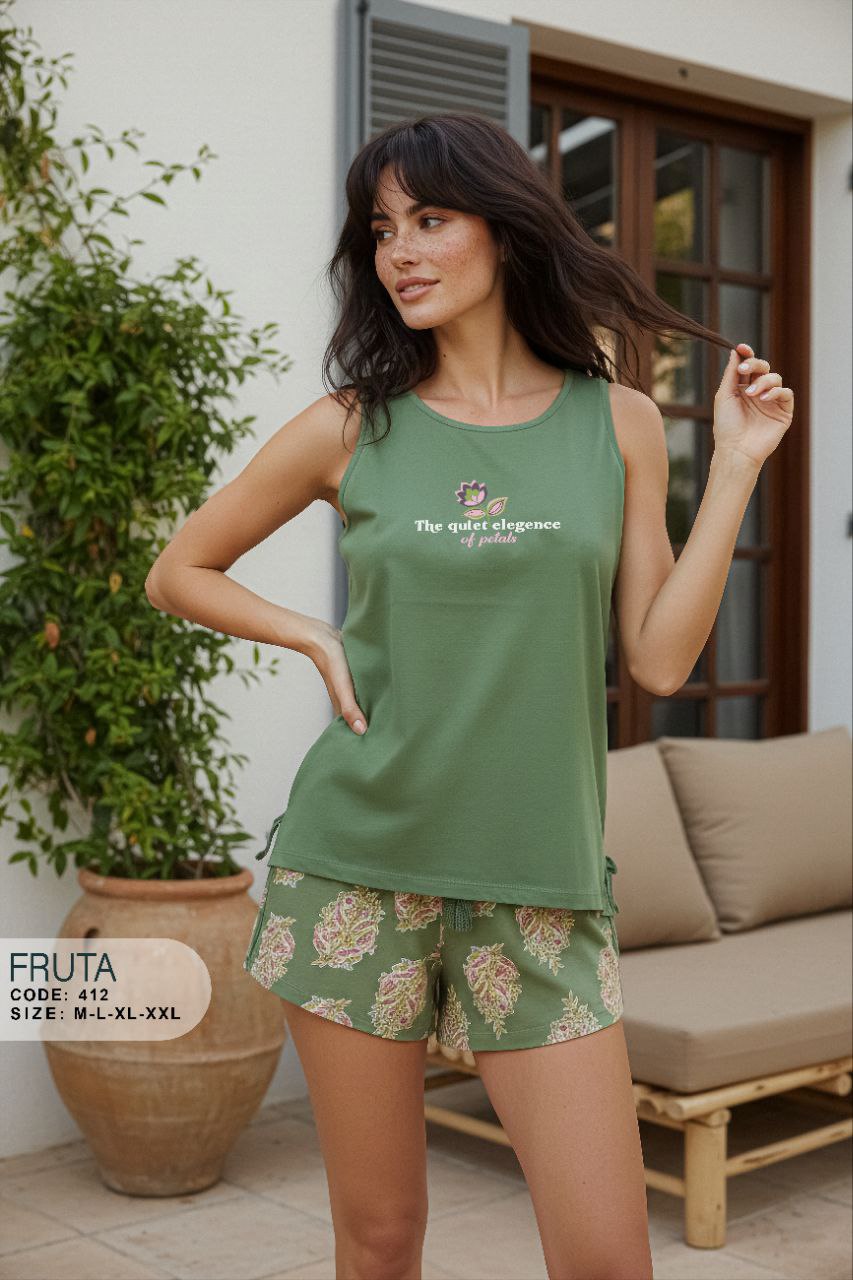 Summer women pajama fruta 412