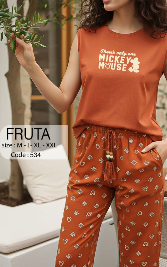 Summer women pajama fruta 534