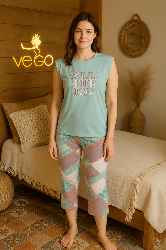 Summer women pajama smile permoda