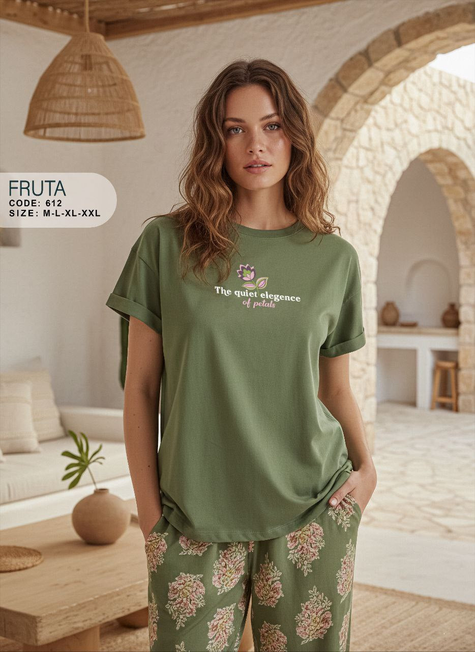 Summer women pajama fruta pant 612