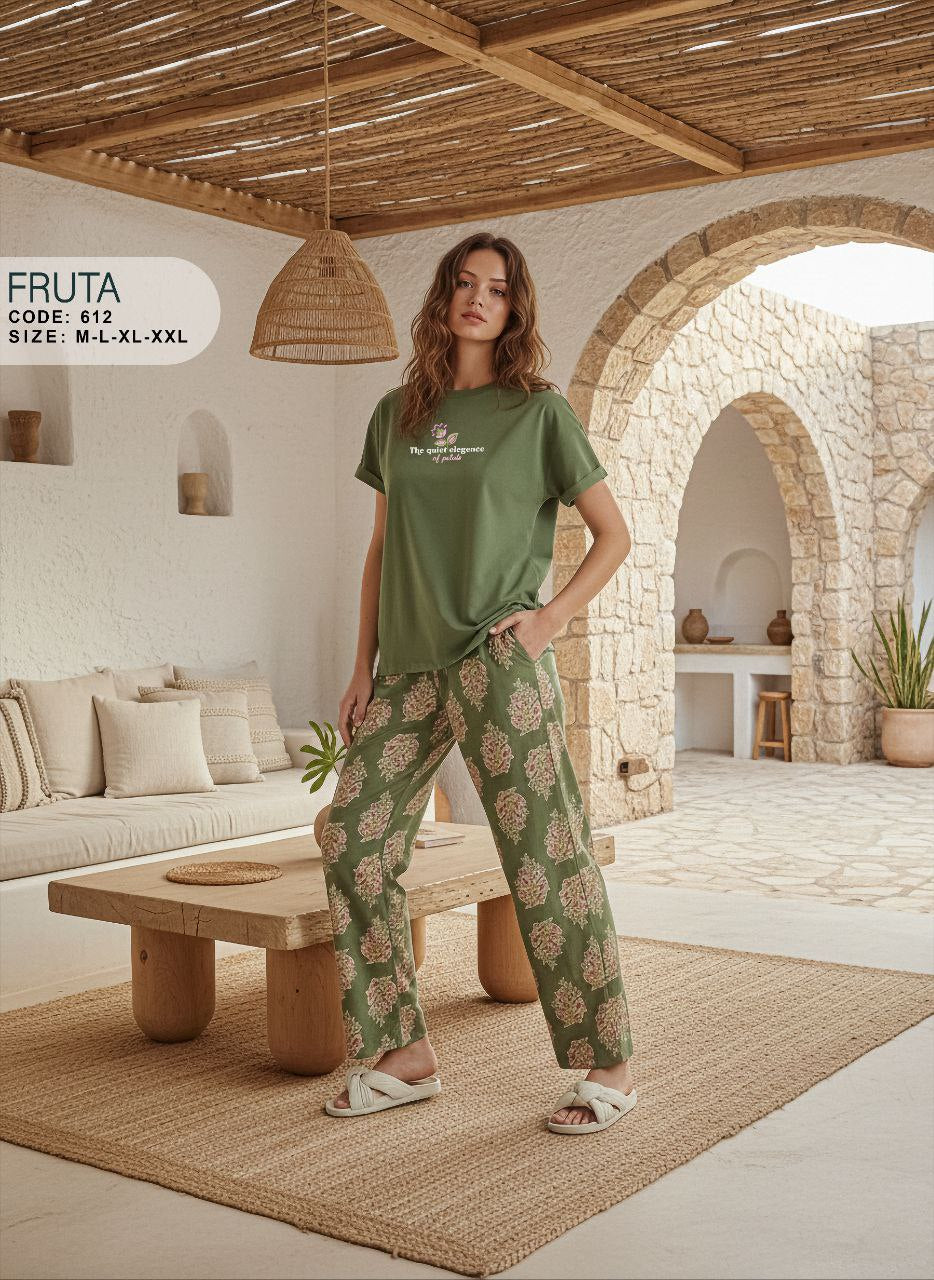 Summer women pajama fruta pant 612