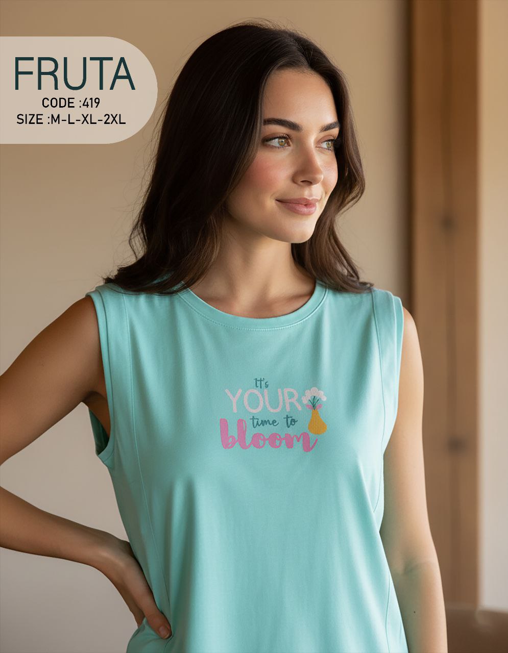 Summer women pajama fruta 419