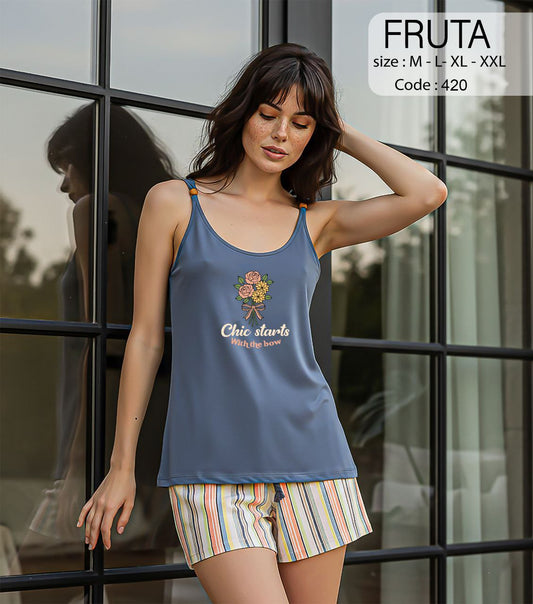 Summer women pajama fruta 420