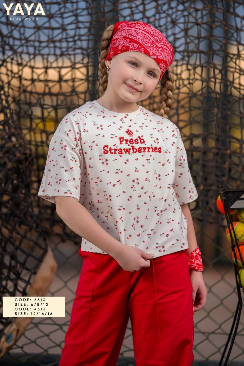 Summer girl pajama yaya 3313-4313