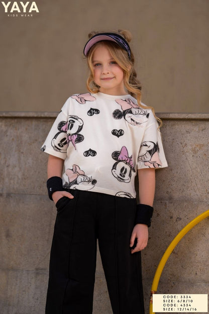 Summer girl pajama yaya 3334-4334