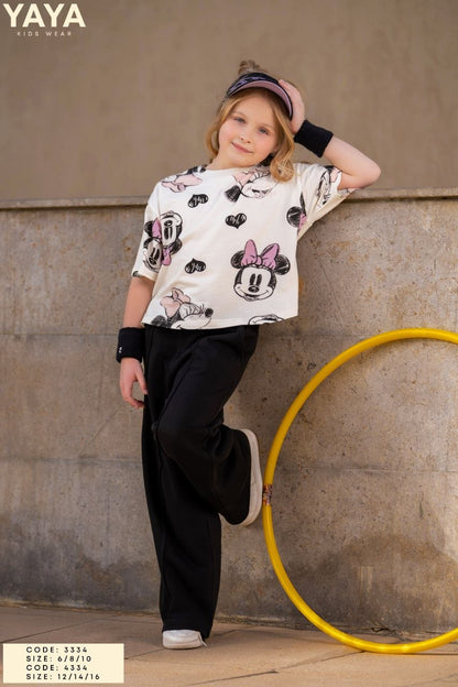 Summer girl pajama yaya 3334-4334