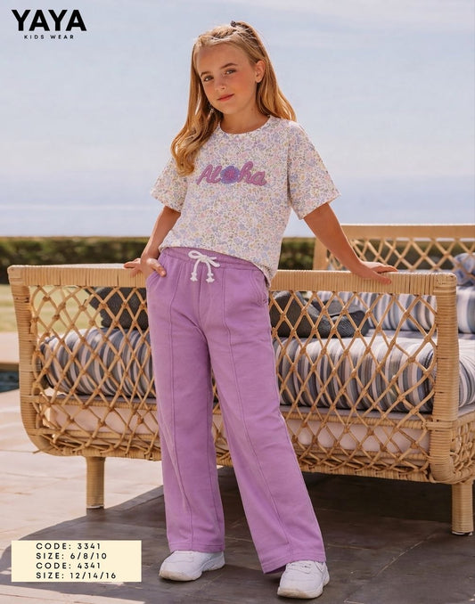 Summer girl pajama yaya 3341-4341