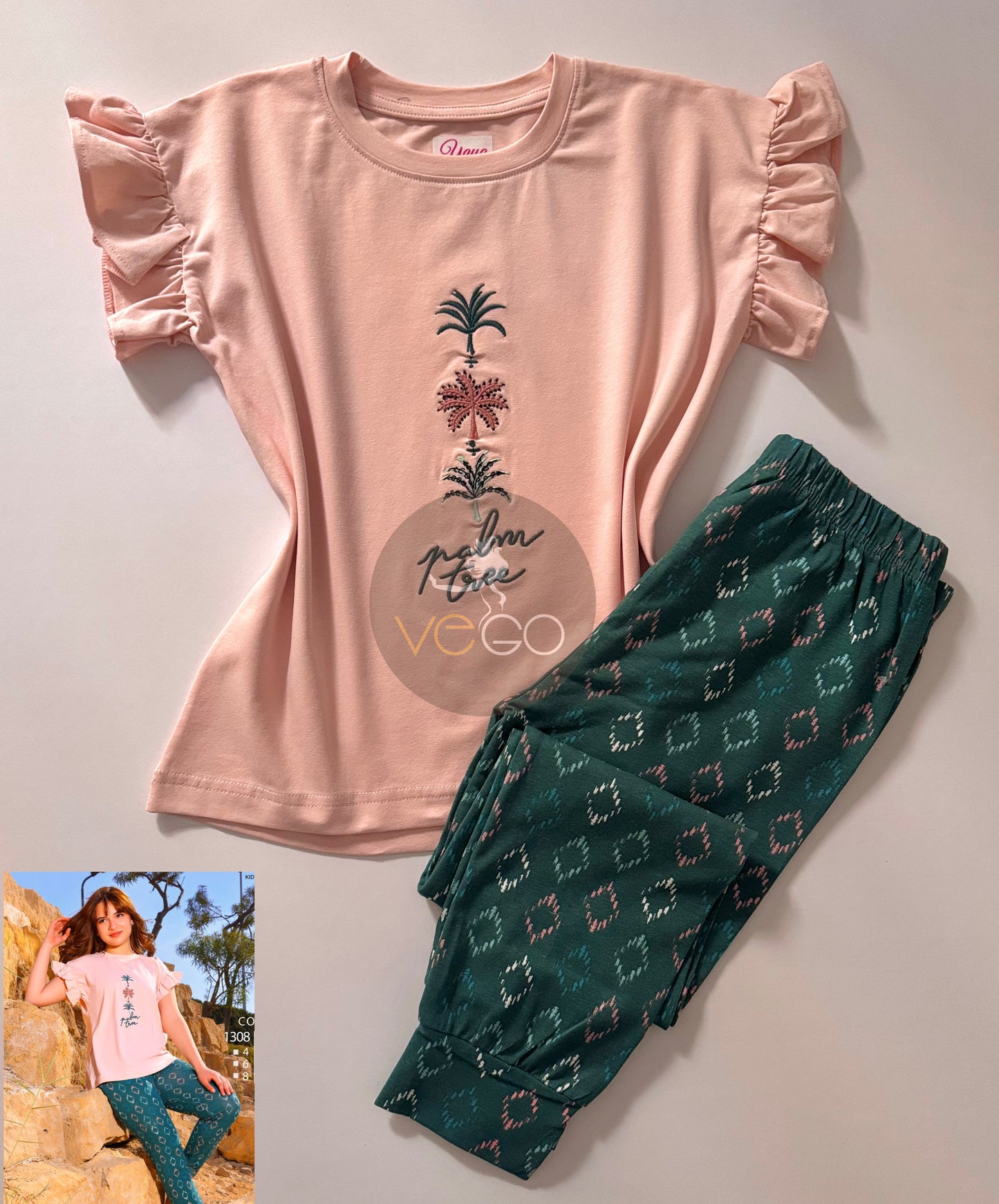 Summer girl pajama يايا