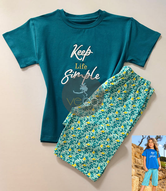 Summer girl pajama يايا