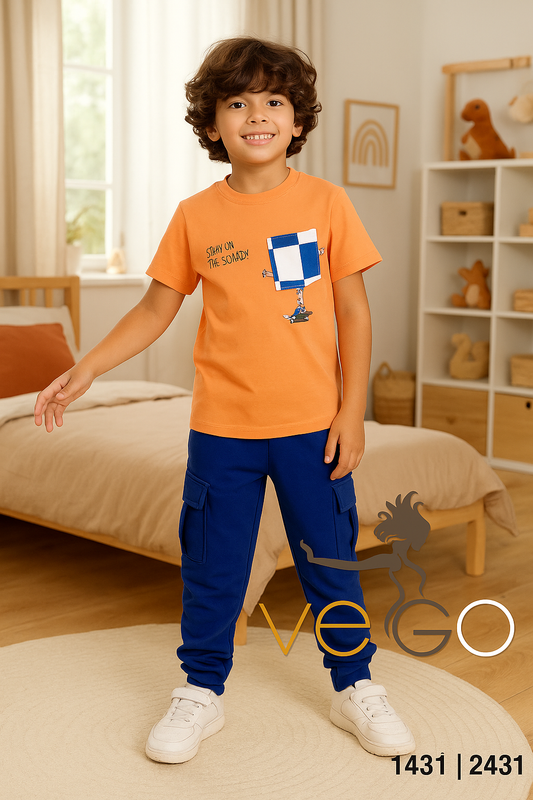 Summer boy pajama سمايل