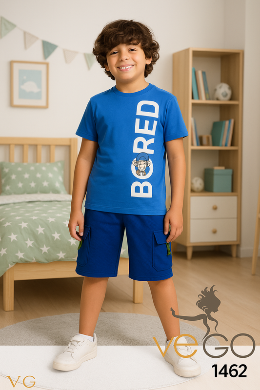 Summer boy pajama سمايل 1462
