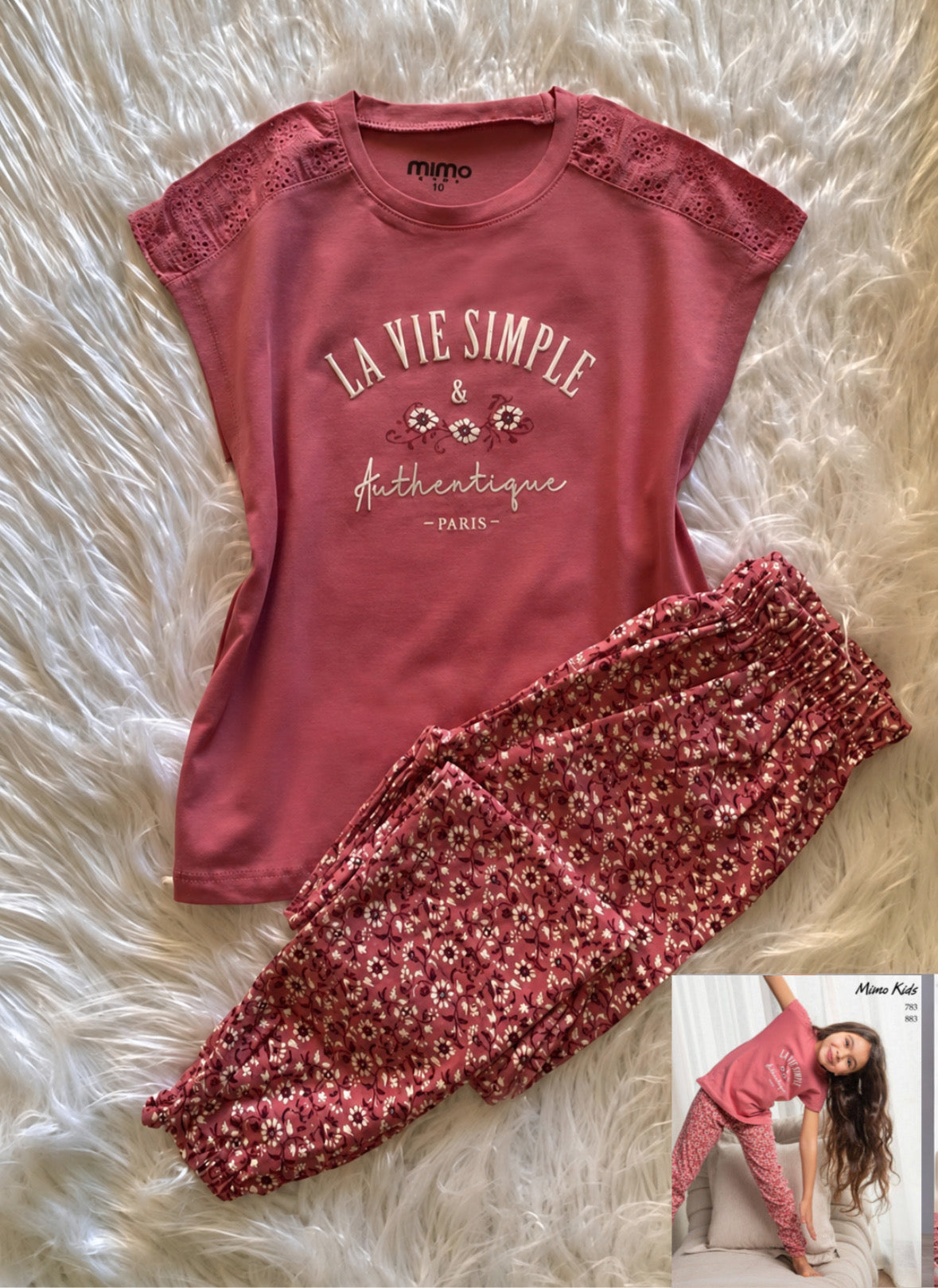 Summer girl pajama mimo 783-883