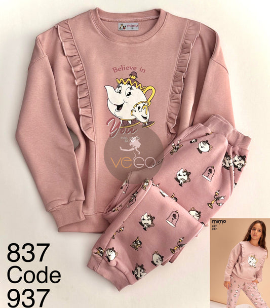Winter girl pajama ميمو 937-837