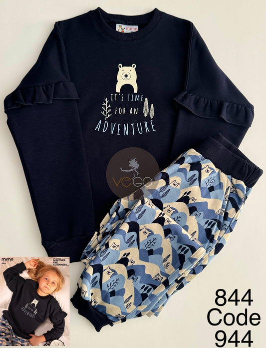 Winter girl pajama ميمو 944-844