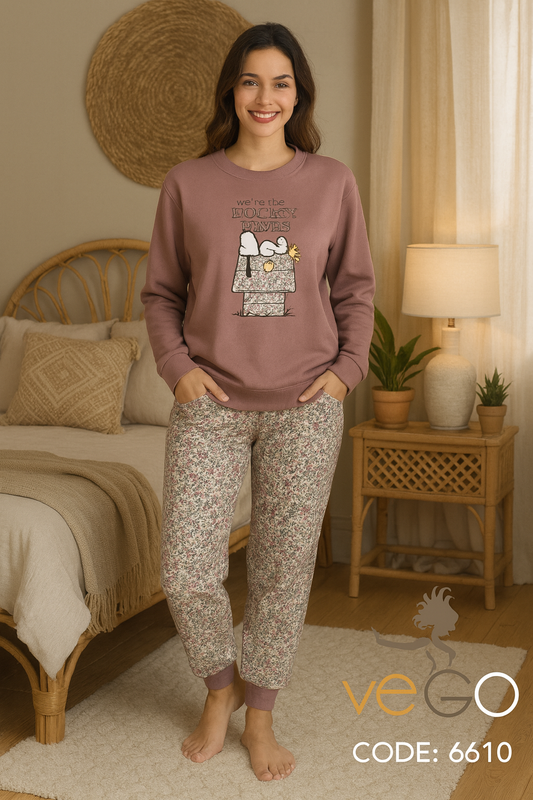 Winter women pajama mimo 6610