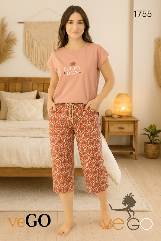 Summer women pajama yaya permoda 1755