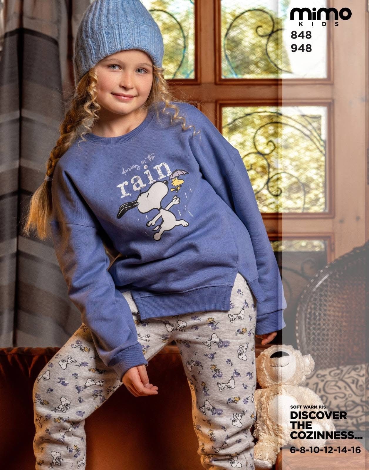 Winter girl pajama ميمو 948-848