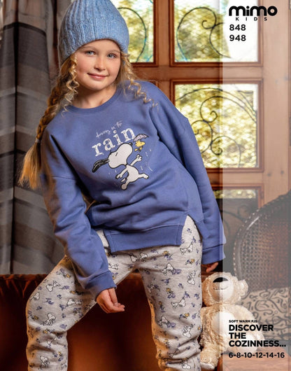 Winter girl pajama ميمو 948-848