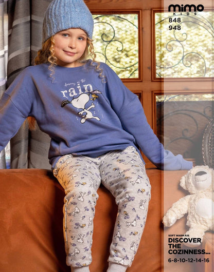 Winter girl pajama ميمو 948-848