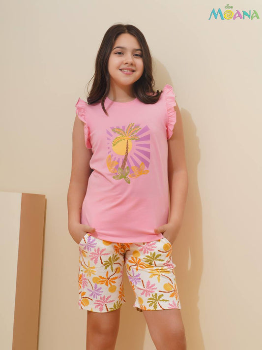 Summer girl pajama moana 3255-4255 short