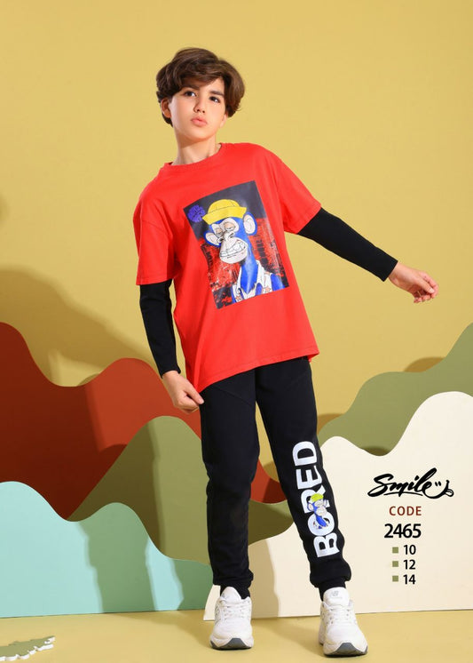 Summer boy pajama سمايل