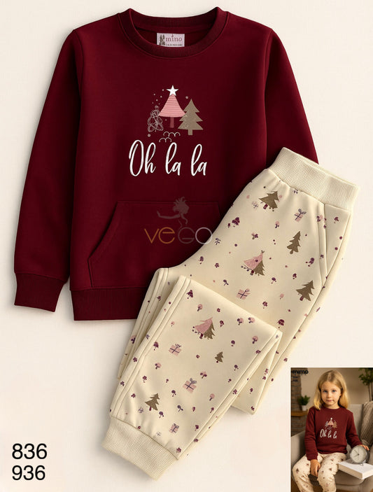 Winter girl pajama mimo 936 - 836