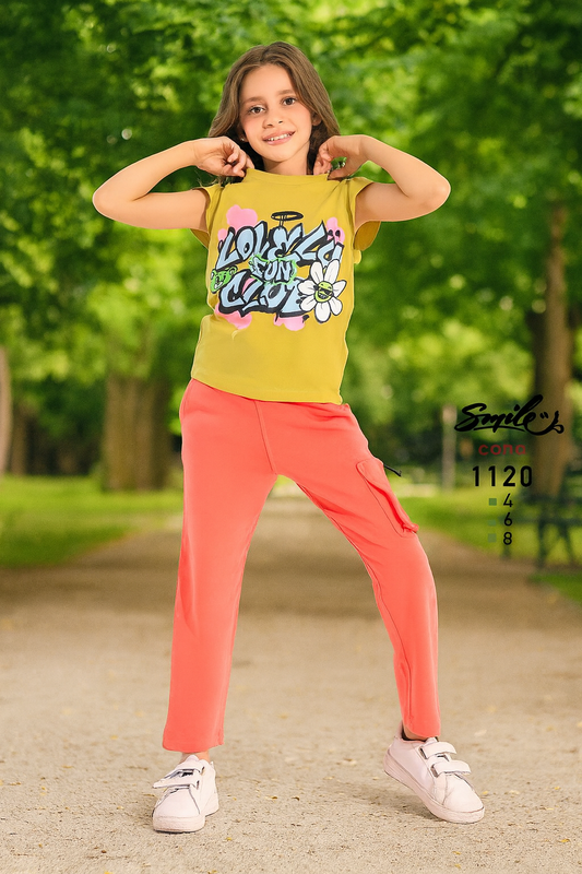 Summer girl pajama سمايل