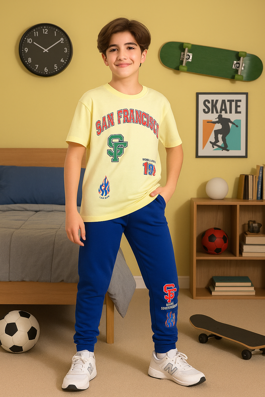 Summer boy pajama سمايل