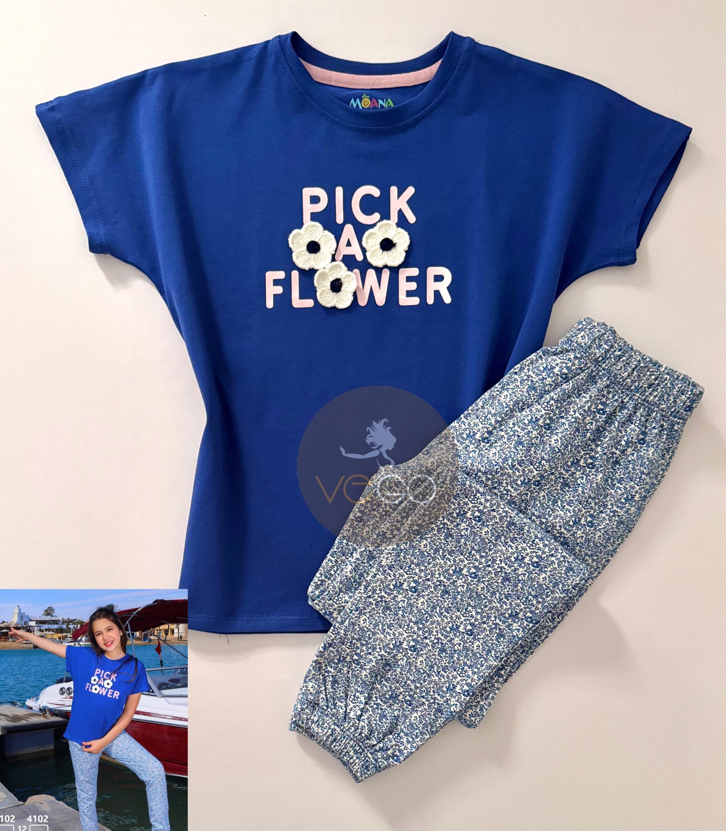 Summer girl pajama موانا