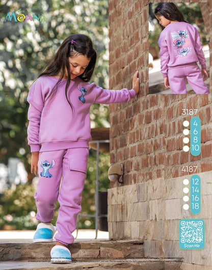 Winter girl pajama moana 3187-4187