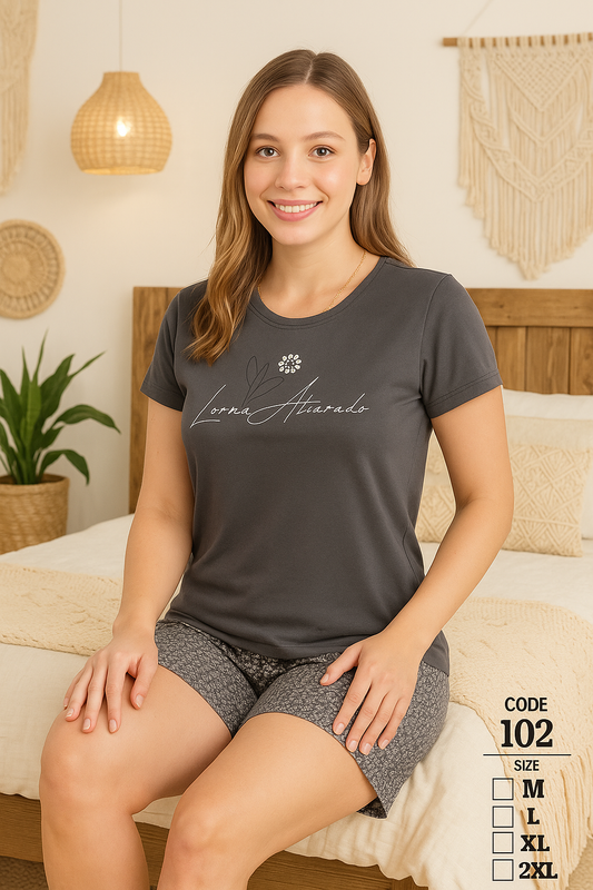 Summer women pajama new virginia short