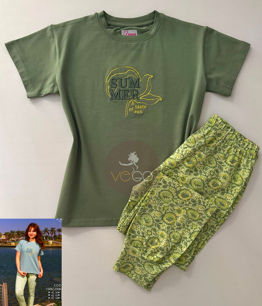 Summer girl pajama يايا