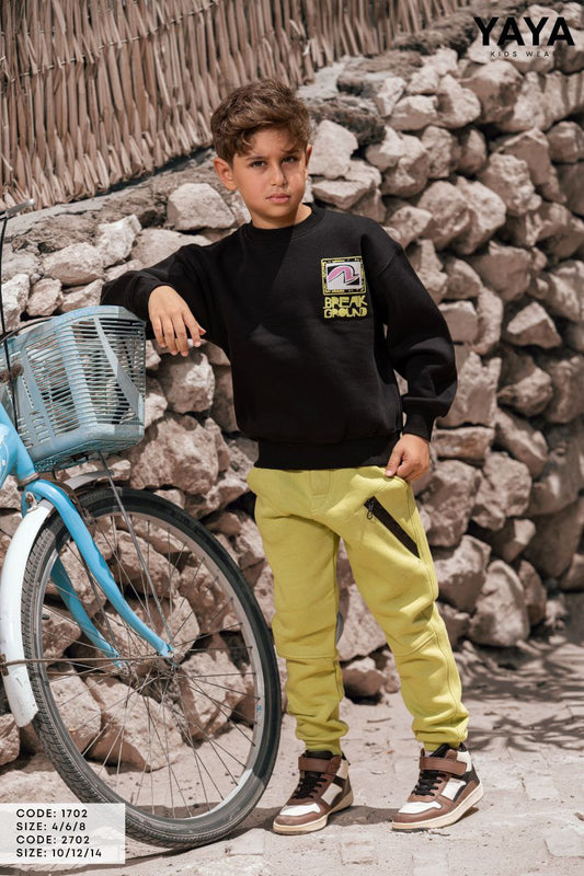 Winter boy pajama yaya 1702-2702