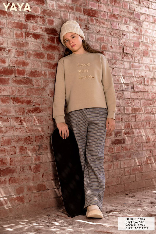 Winter girl pajama yaya 6704-7704