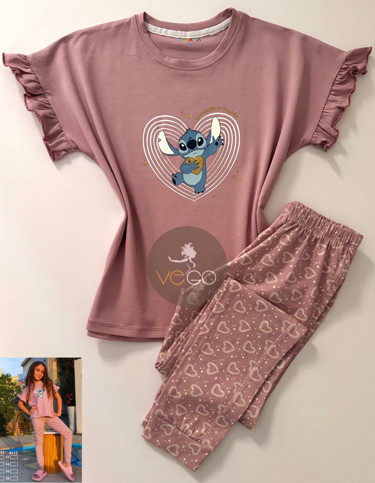 Summer girl pajama موانا